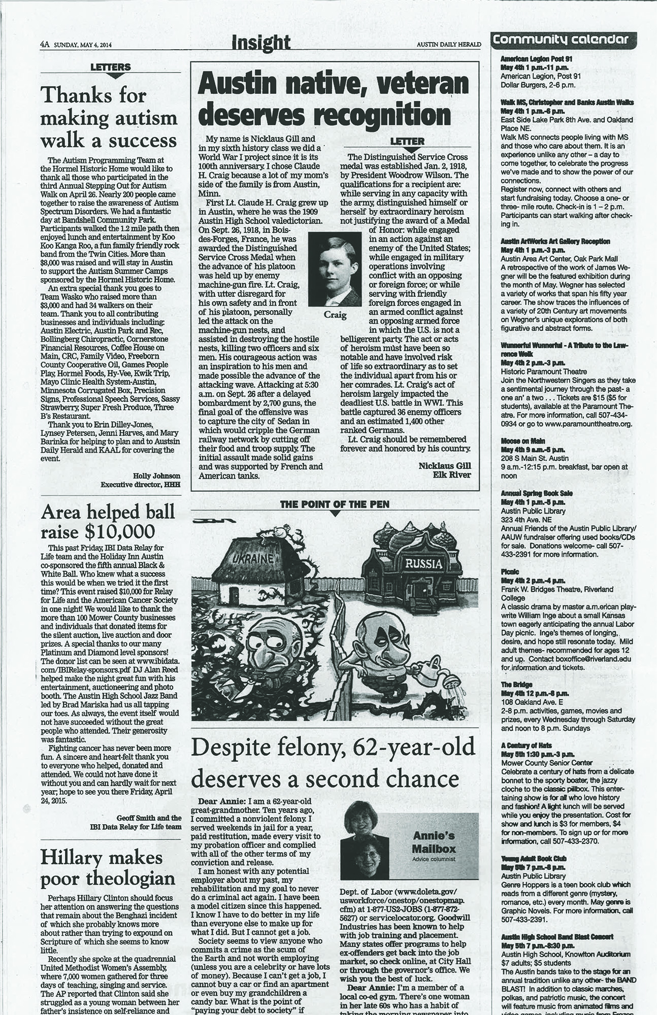 Nicklaus Gill--Austin Daily Herald (Minnesota)